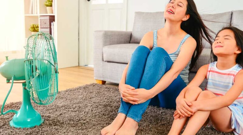 como mantener la casa fresca